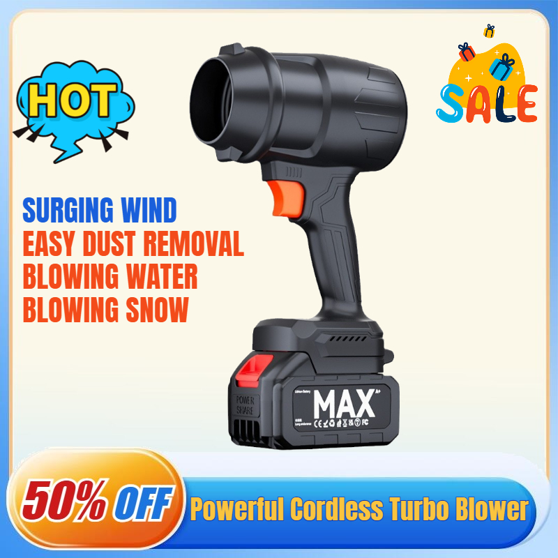 Dryer Car Blower - منفاخ توربيني لاسلكي قوي 21 فولت،