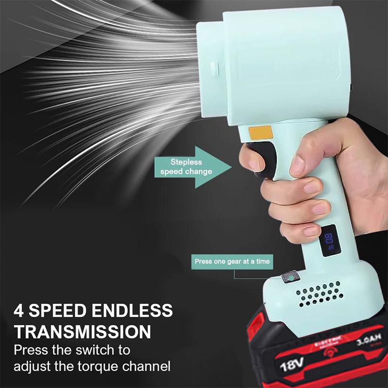 منفاخ هواء عنيف بدون فرش 1600  - مراجعة Dryer Car Blower وسعره